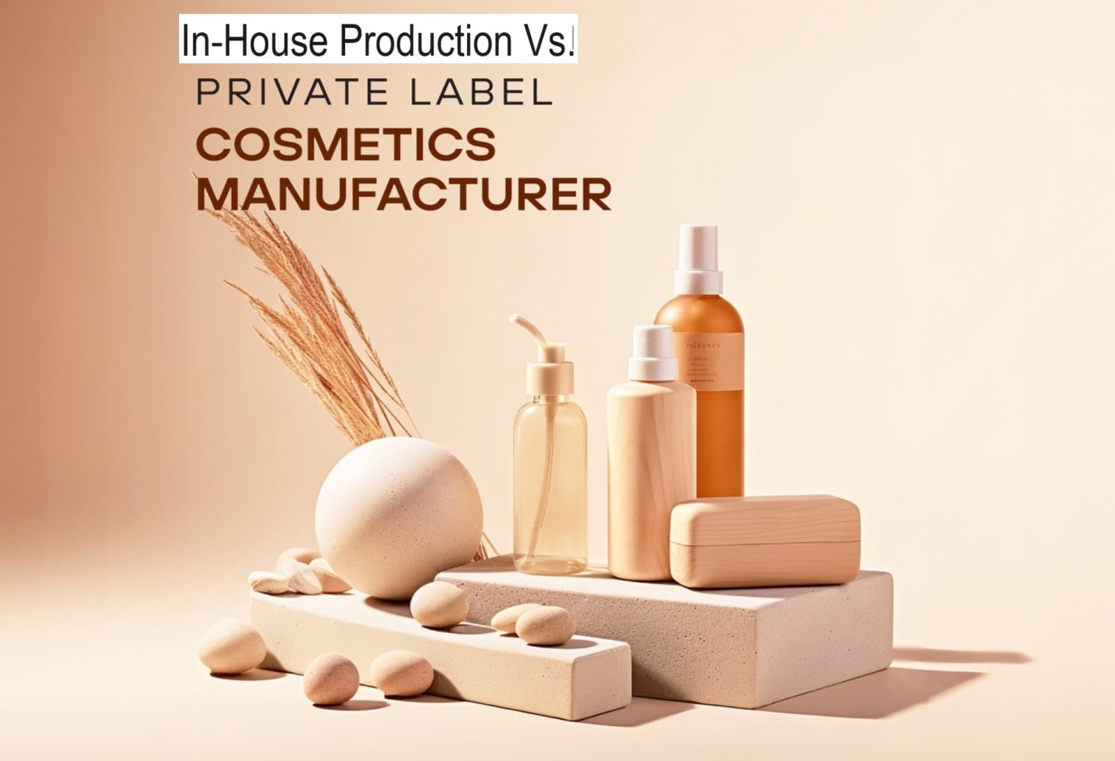 Private Label Cosmetics Manufacturer vs. In-House Production